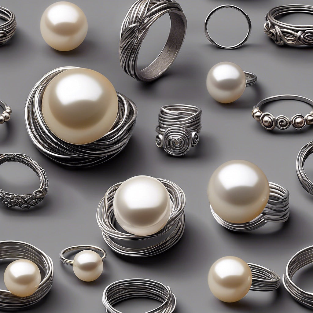Wire wrapped jewellery